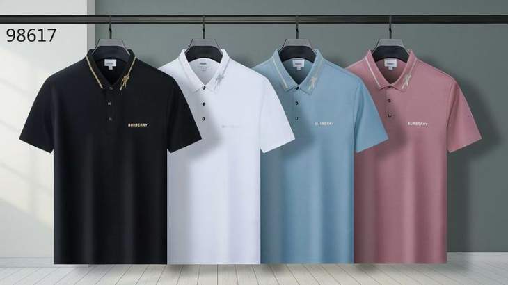 Picture of Burberry Polo Shirts Short _SKUBurberryM-3XL25wx2029165